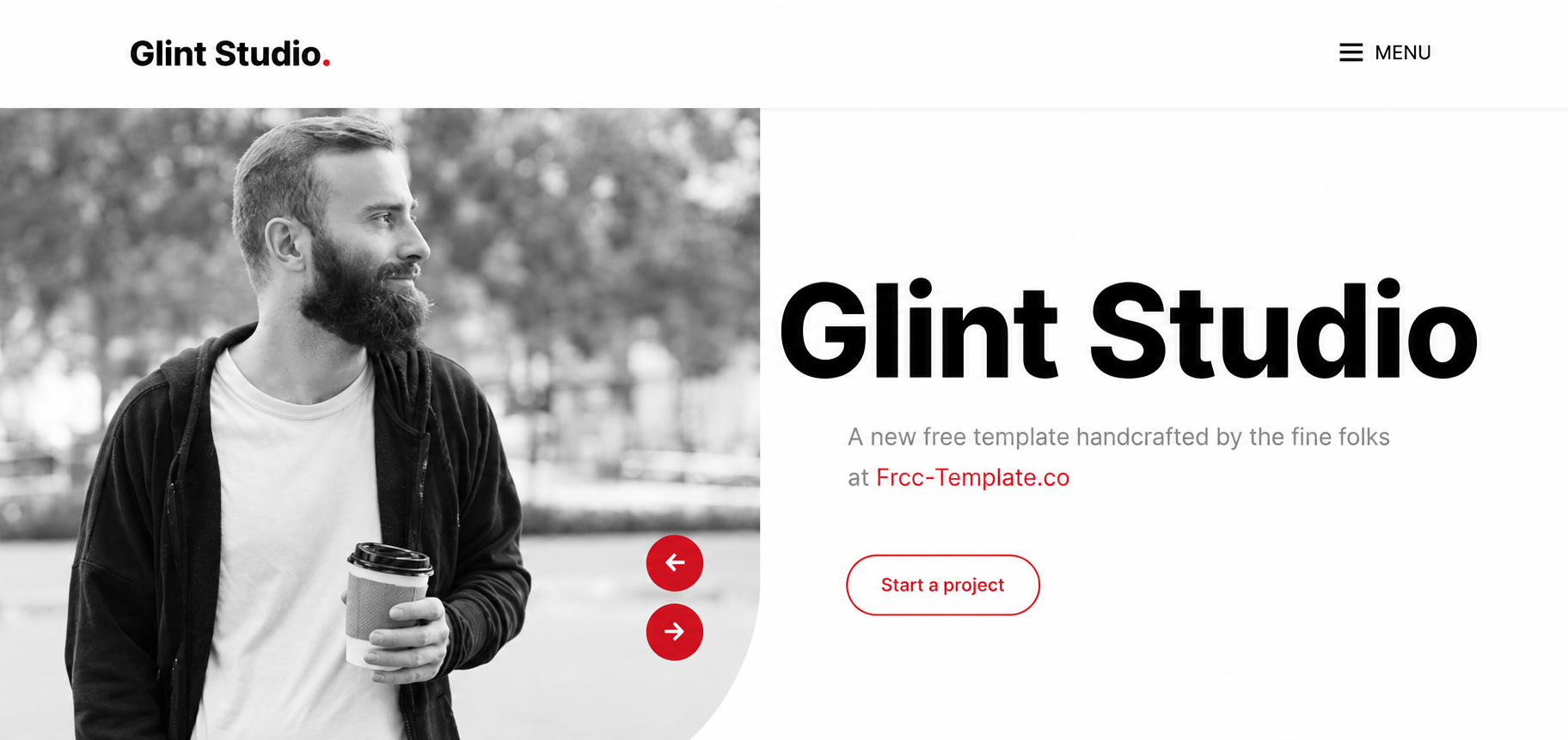 Glint Studio Template