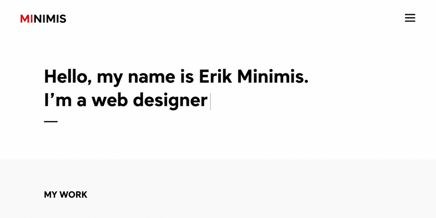Minimis Creative Portfolio